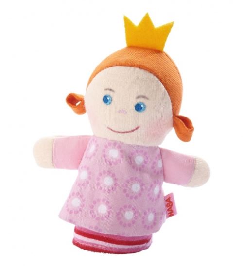 Haba doigt marionnette Princesse 9 cm rose