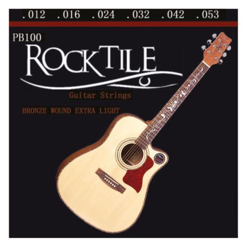 Rocktile Cordes Guitare de Western / Folk Light