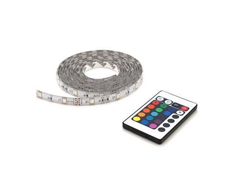 Bande LED Profil RGB 2M + Télécommande IP44
