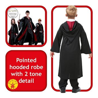 Déguisement Harry Potter Luxe Enfant 9/10 Ans Noir H-640872xl 9/10 ANS - Coloris : Noir - H-640872XL