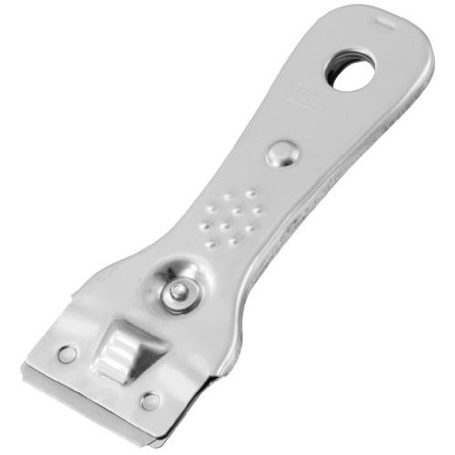 Fackelmann 60140 grattoir avec 5 lames acier inoxydable argent 13 x 7,8 x 1,8 cm