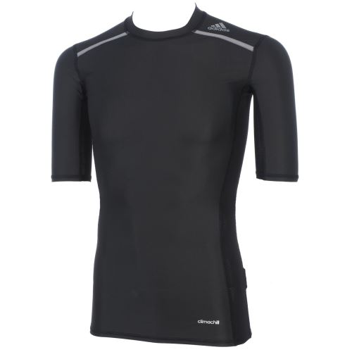 Tee shirt de compression Adidas Tee shirt de compression Adidas Tf chill ss noir tee mc Noir taille : L réf : 21703 Noir taille : L réf : 21703