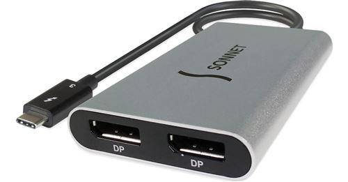 Adaptateur Thunderbolt 3 vers Dual DisplayPort 1.2 5K - Sonnet TB3-DDP4K