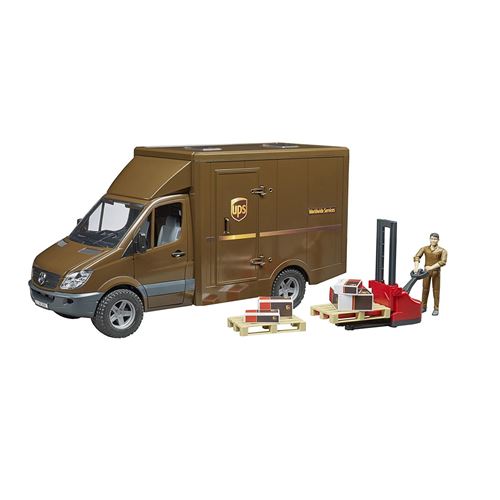 Bruder 02538 Mercedes Benz Sprinter Véhicule de livraison UPS