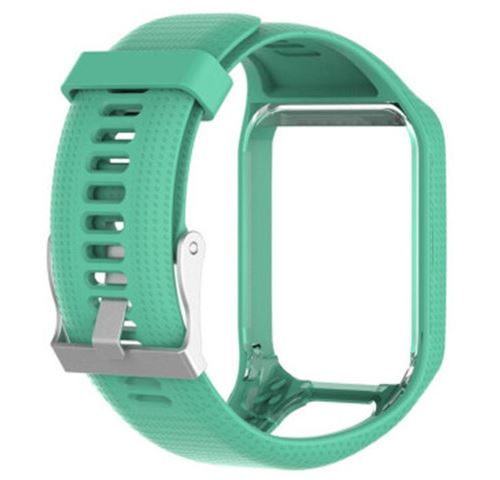 Bracelet en silicone pour TomTom Spark Runner 2/3 Golfer2 - Vert clair