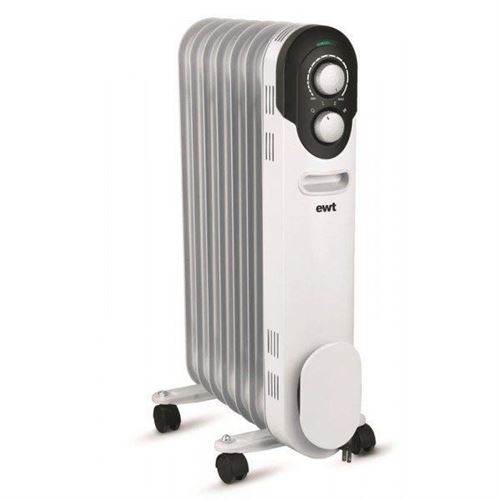 Radiateur à bain d'huile 1500w blanc - cocoon15 - EWT