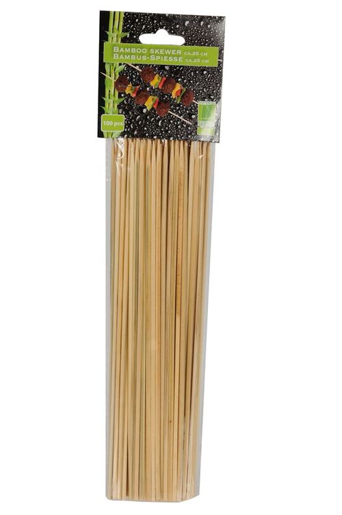 Sateprackers bambou 25cm 100pcs
