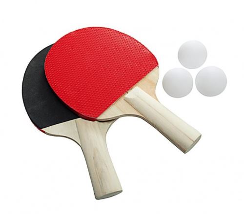 Playfun Set de tennis de table 5 pièces rouge