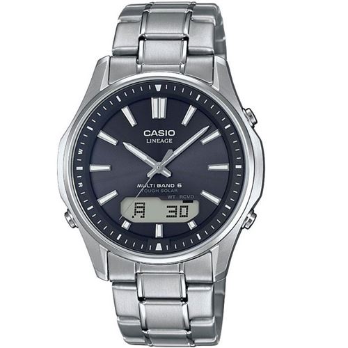 Montre Analogique - Casio - Lcw-M100Tse-1Aer - Quartz - Acier Inoxydable - Résistante à L'Eau 3 Bar