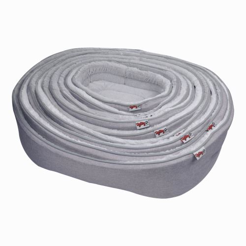 Comparer les prix de set de 9 paniers pour chien newton 40>80cm gris clair