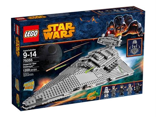 LEGO Star Wars 75055 - Vaisseau de la flotte Impériale (Imperial Star Destroyer) État correct - Lego reconditionné disponible sur Fnac
