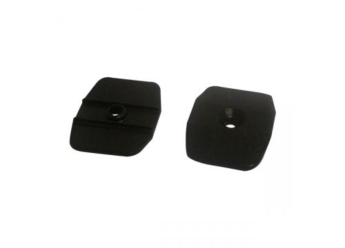 Butee Double Noire (Sachet De Deux Butees) Bubendorff - Pour volet roulant