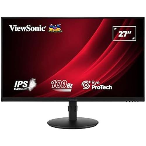 Moniteur Viewsonic 27″ 1080p 100 Hz IPS Réglage de la hauteur Sans scintillement HDMI DisplayPort - Image 5