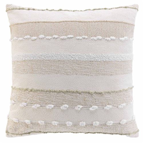 Non Communiqué Beige Coussin Déco Fantaisie "Santos" 60X60cm
