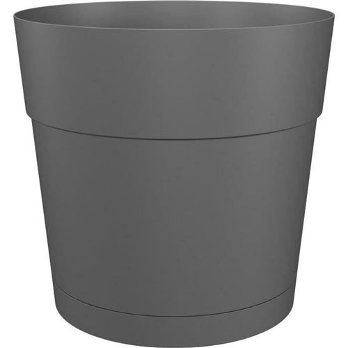 Maceta Autorriego Artevasi Capri Large 30 cm Gris Antracita - Image 2