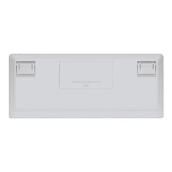 Logitech Master Series MX Mechanical Mini for Mac - Clavier - rétroéclairé - sans fil - Bluetooth LE - QWERTZ - Suisse - commutateur : Tactile Silencieux - gris pâle