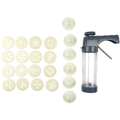 Non Communiqué Gris Lily Cook - Presse À Biscuits Manuelle Avec Accessoires
