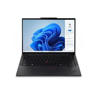 Lenovo ThinkPad T14s Gen 5 21LS - Conception de charnière à 180 degrés - Intel Core Ultra 7 - 155U / jusqu'à 4.8 GHz - Evo - Win 11 Pro - Intel Graphics - 16 Go RAM - 512 Go SSD TCG Opal Encryption 2, NVMe - 14" IPS 1920 x 1200 - Wi-Fi 6E, Bluetooth -