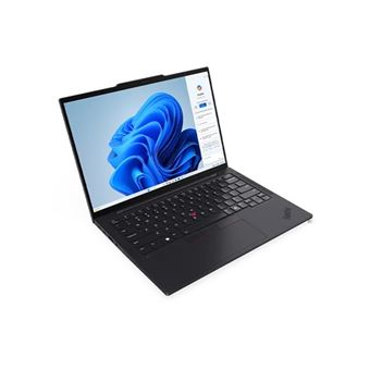 Lenovo ThinkPad T14s Gen 5 21LS - Conception de charnière à 180 degrés - Intel Core Ultra 7 - 155U / jusqu'à 4.8 GHz - Evo - Win 11 Pro - Intel Graphics - 16 Go RAM - 512 Go SSD TCG Opal Encryption 2, NVMe - 14" IPS 1920 x 1200 - Wi-Fi 6E, Bluetooth -