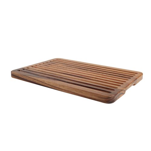 Planche à pain 36x25x2 cm en acacia - T&g Woodware - Marron - Bois