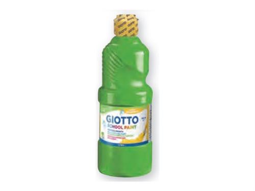 GIOTTO SCHOOL - Peinture - peinture à tempera - vert émeraude - extra-fine - 500 ml