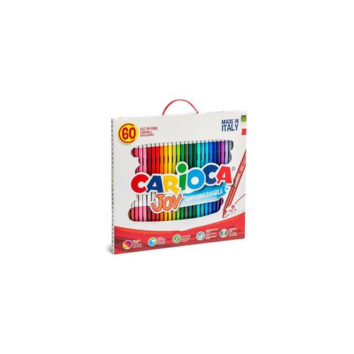 Carioca Joy Stylo-Feutre Fin Multicolore 60 Pièce(S)