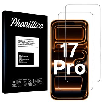 Verre Trempé pour iPhone 17 PRO [Pack 2] Film Vitre Protection Ecran Phonillico® - 1