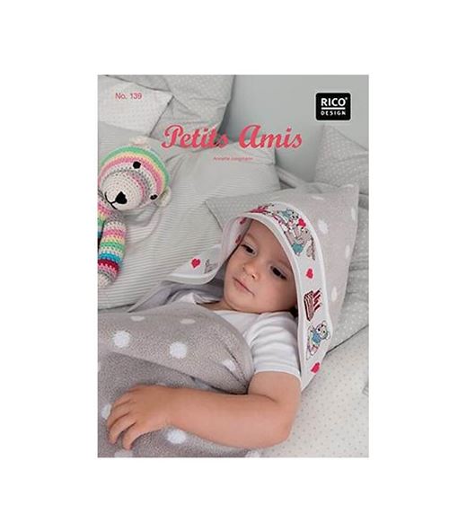 Livre Point de Croix 139 Petits Amis - Rico Design(...) - Rouge