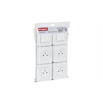 Lot De 4 Prises Jumelées Legrand 53310 2P - Neuf Pour électricité