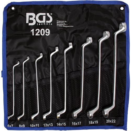 Non Communiqué Cles Polygonales Oeil Doubles Contre Coudees Bgs Technic De 6 A 22 Mm - Bgs Technic