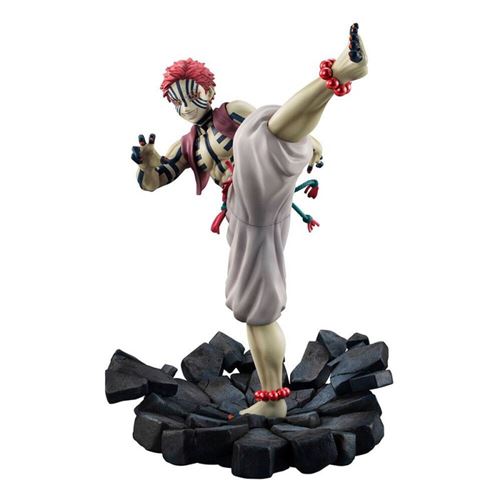 Figurine Megahouse - G.E.M Series: Demon Slayer: Kimetsu no Yaiba - Upper Rank Three Akaza