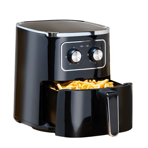Non Communiqué Noir Friteuse À Air Chaud Alpina Plastique H30xl32.5xl26.5cm