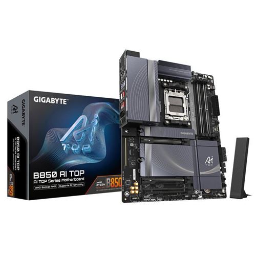Joom Gigabyte Carte Mère - B850 Ai Top - Format Atx - Chipset Amd B850 - Ddr5 & Pcie 5.0 - Wifi 7 - Image 3