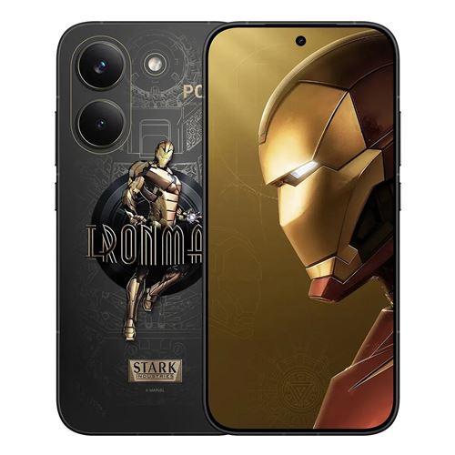 XIAOMI Smartphone POCO X8 Pro 5G 12Go RAM 512Go Iron Man Edition 1.5K 120Hz AMOLED 6500mAh 100W 50MP