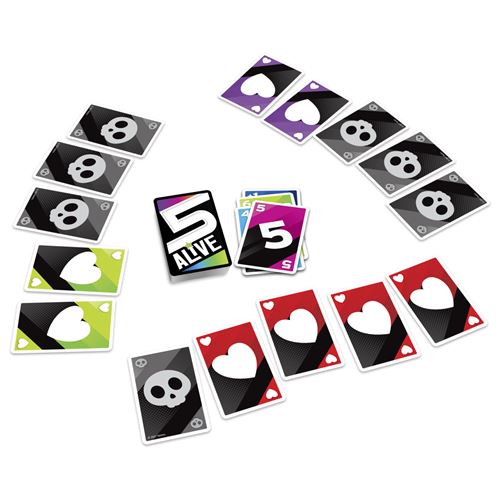 Hasbro Gaming 5 Alive Jeu de cartes Stratégie