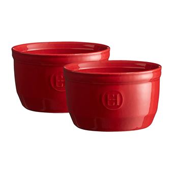 Set de 2 Ramequins en Céramique N°8 cm Grand Cru Emile Henry : achat