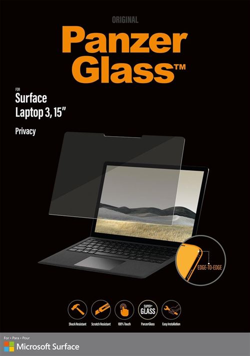 PanzerGlass Confidentialité Microsoft Surface Laptop 3 15 Screenpro