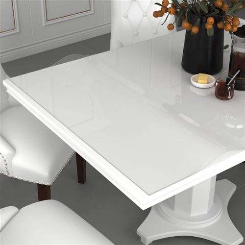 vidaXL Protecteur de table transparent 180x90 cm 2 mm PVC