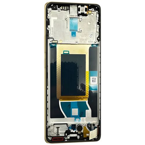 Écran Complet Original Realme 14 Pro Dalle AMOLED Service Pack Vitre et Châssis Realme Blanc / Noir