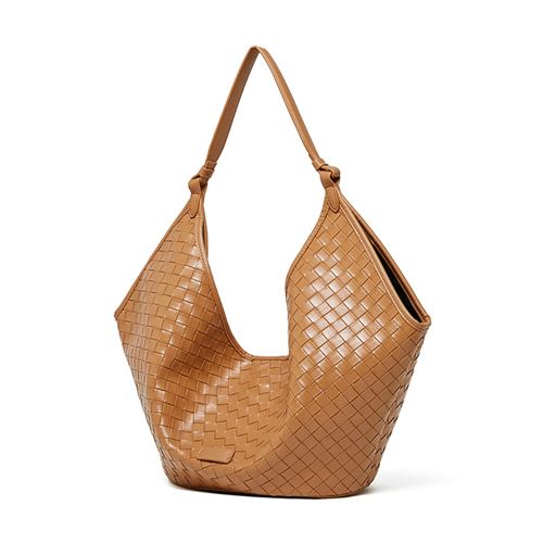 Generique Femme Marron Sac À Main En Cuir Véritable S - Image 2