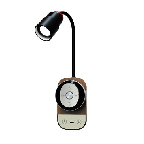 veilleuse cxbd multifonction charge magnétique noir