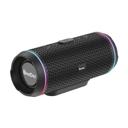 Enceinte Bluetooth OneDer V10 Sans Fil Portable Noir