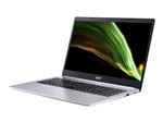 Acer Aspire 5 A515-45 - AMD Ryzen 5 - 5500U / jusqu'à 4 GHz - Win 10 Familiale 64 bits - Radeon Graphics - 16 Go RAM - 512 Go SSD - 15.6" IPS 1920 x 1080 (Full HD) - Gigabit Ethernet - Wi-Fi 6 - Argent pur - clavier : Allemand