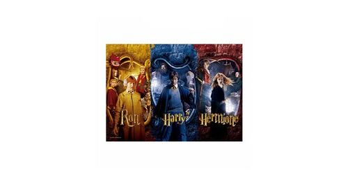 Harry potter - puzzle harry ron & hermione