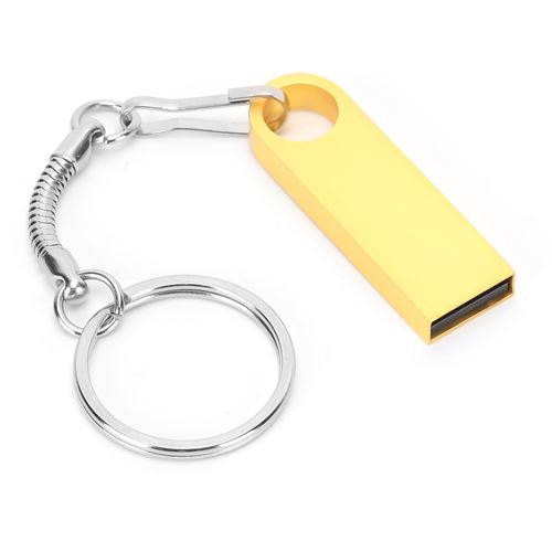 GENERIQUE - Clé USB 2.0 - 64 Go - Métal - Jaune - Image 2
