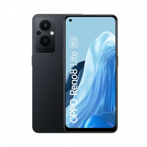 Smartphone Oppo RENO 8 LITE 5G 6 43 pouces 8 GB RAM 128 GB Noir État correct - N/A reconditionné disponible sur Fnac