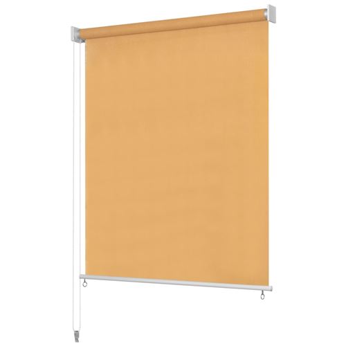 Store roulant d'ext&eacute;rieur 120 x 230 cm Beige vidaXL - Beige