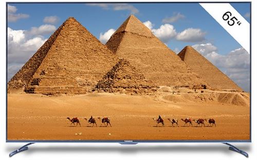 Tornado 65UA3400X – TV LED 65 (165 cm) 4K Ultra HD – Smart TV Google TV – Noir