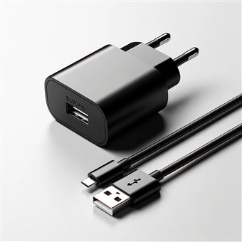 Adaptateur Secteur Avec Câble USB Pour PS Vita 2000 - Prise UE, Sortie 5V 1.5A - 10
