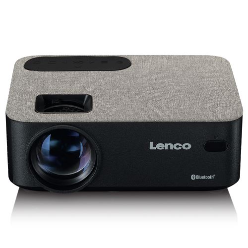 Video projecteur LCD avec Bluetooth Lenco LPJ-700BKGY Noir-Anthracite
